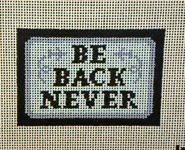 Be Back Never Insert