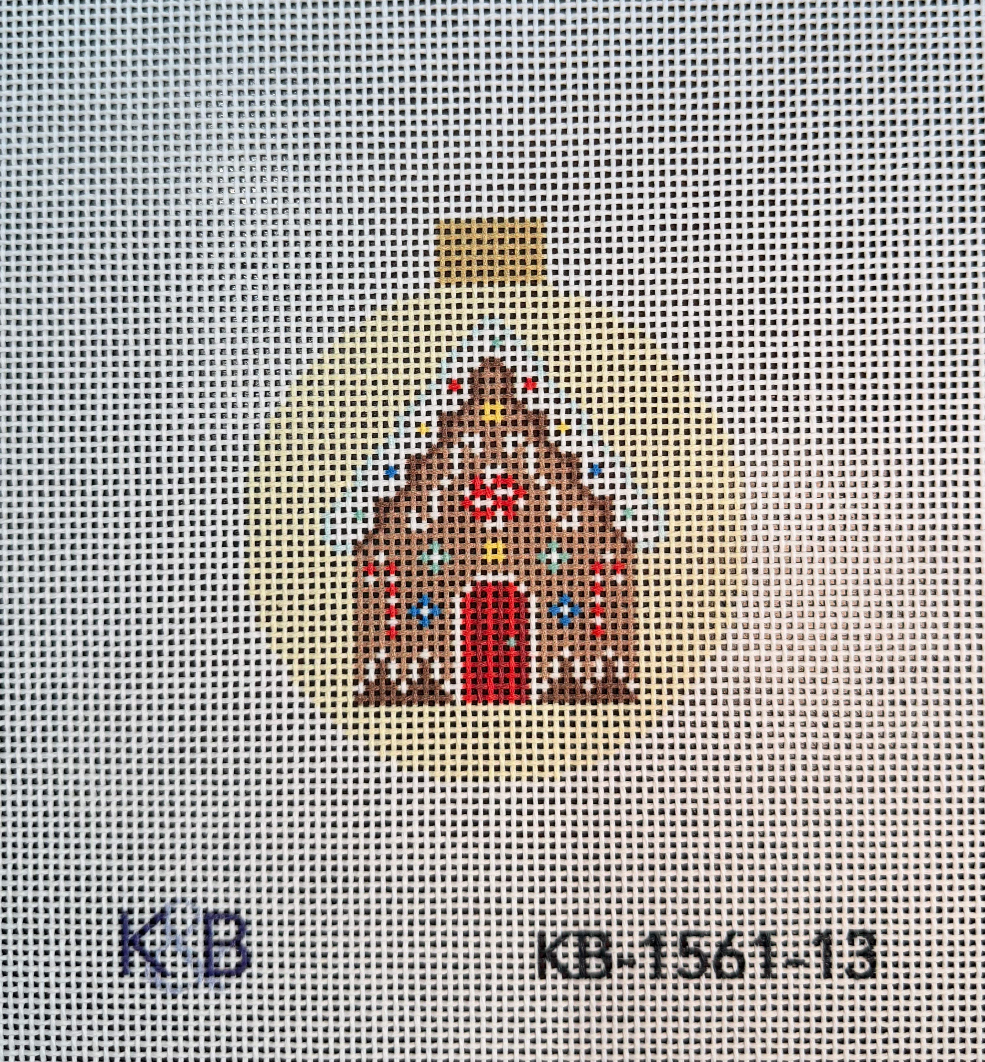 Advent Ornament Gingerbread House