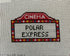 Polar Express Marquee Ornament