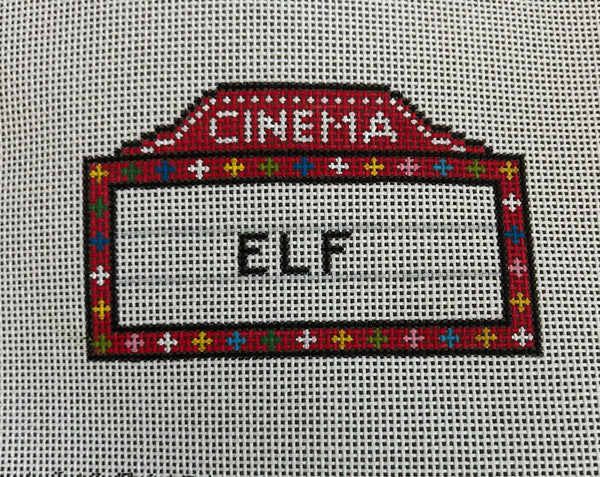Elf Marquee Ornament