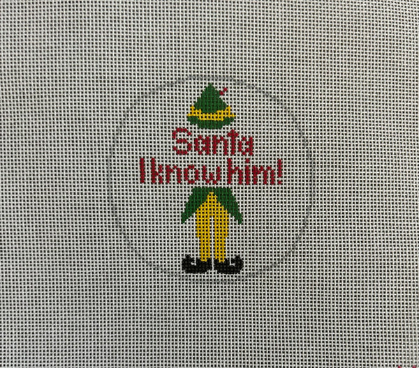 Santa, I Know Him Ornament