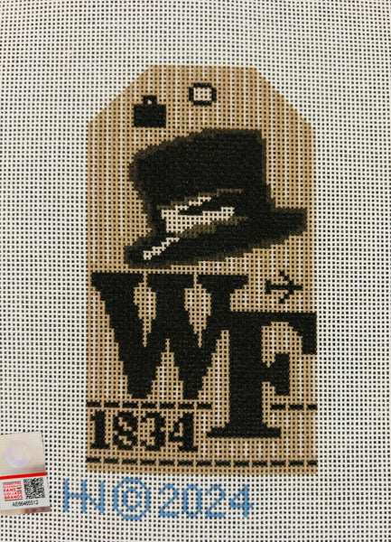 Wake Forest Retro Travel Tag