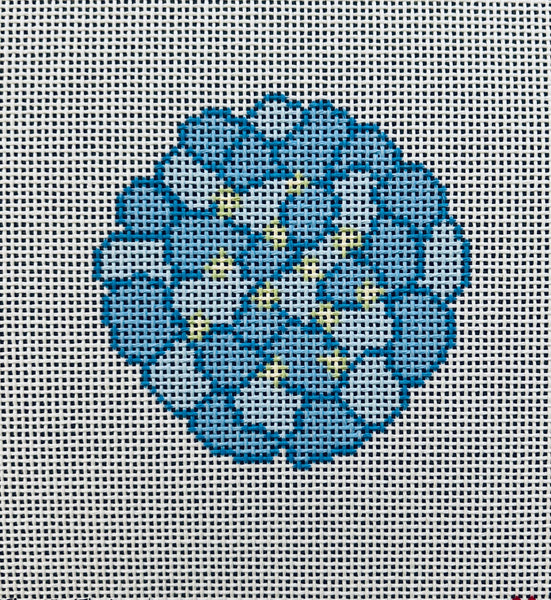 Hydrangeas Blue 4x4