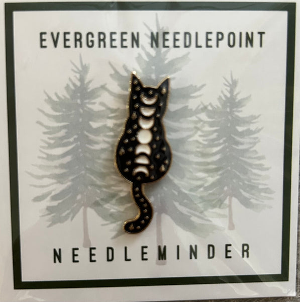Moon Phase Cat Needleminder