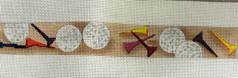 Golf Balls & Tees Khaki Belt