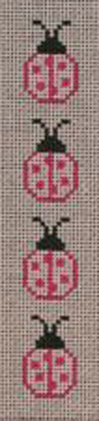 Pink Ladybug Bookmark