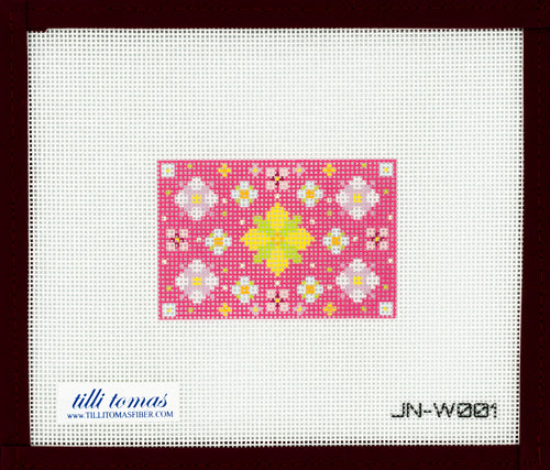 Pink Floral Mandela