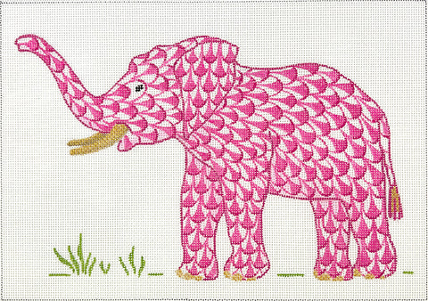 Fishnet Elephant Pink