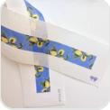 Lemons on Blue Bag Strap