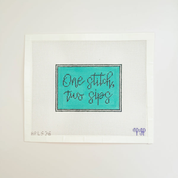 One Stitch, Two Sips