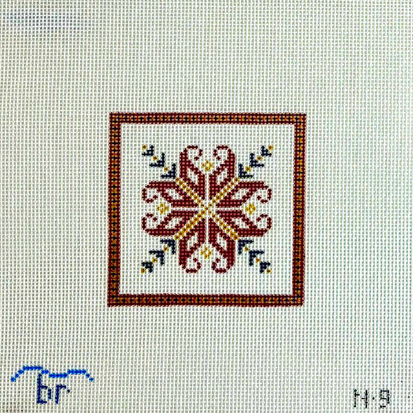 Nordic Square red/blue