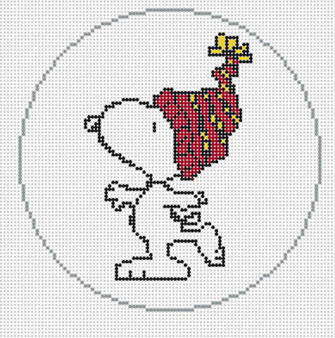 Snoopy in Stocking Cap