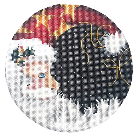 Santa Moon Round