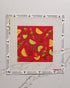 Square Cocktail Garnish Needlepoint Canvas