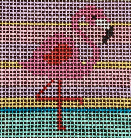 Flamingo Sunset Stitchin Littles Kids Kit