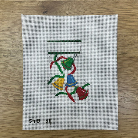 Christmas Bells Mini  Stocking