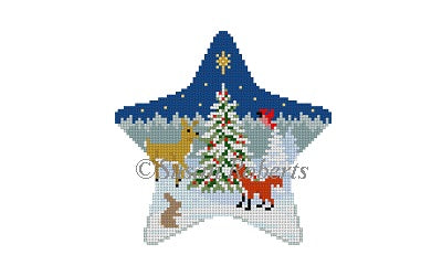 Star, Forest Tree & Animals