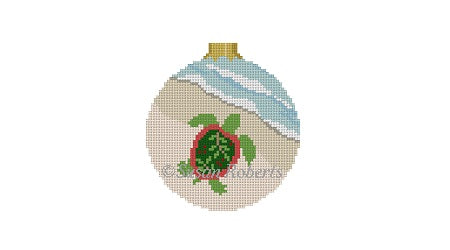 Christmas Turtle Round