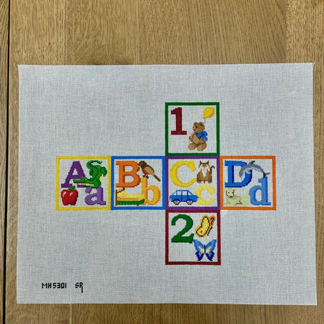 alphabet Blocks ABCD