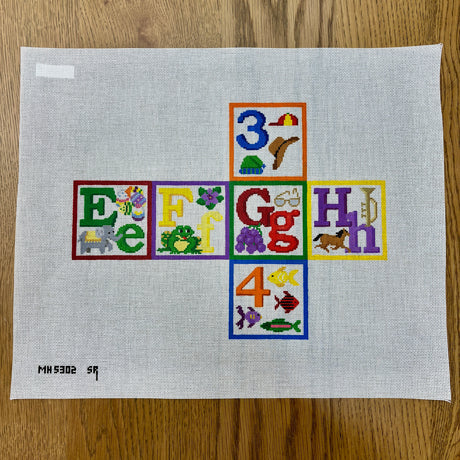 Alphabet Blocks EFGH