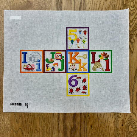 Alphabet Blocks IJKL