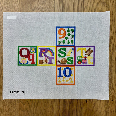 Alphabet Blocks QRST
