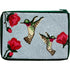 Stitch and Zip Hummingbird Cosmetic Purse