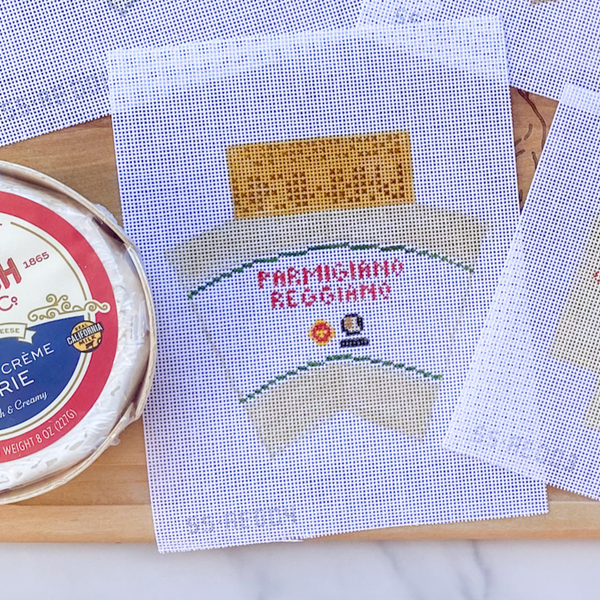 3D Wedge of Parmesan Cheese