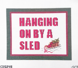 Hanging on by a Sled