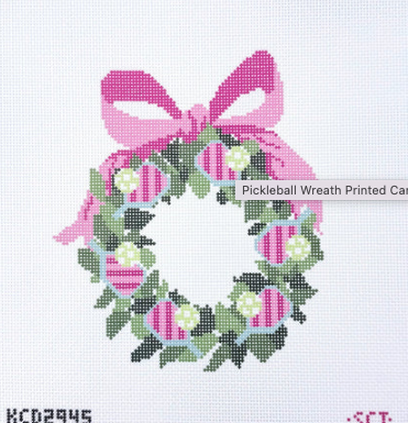 Pickleball Wreath