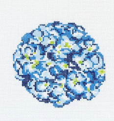 Blue Hydrangea Ornament