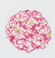 Pink Hydrangea Ornament