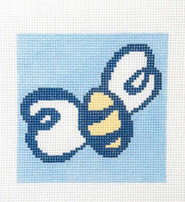 Squiggle Bee Canvas