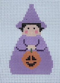 Purple Witch Angel