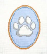 Paw Print Cameo
