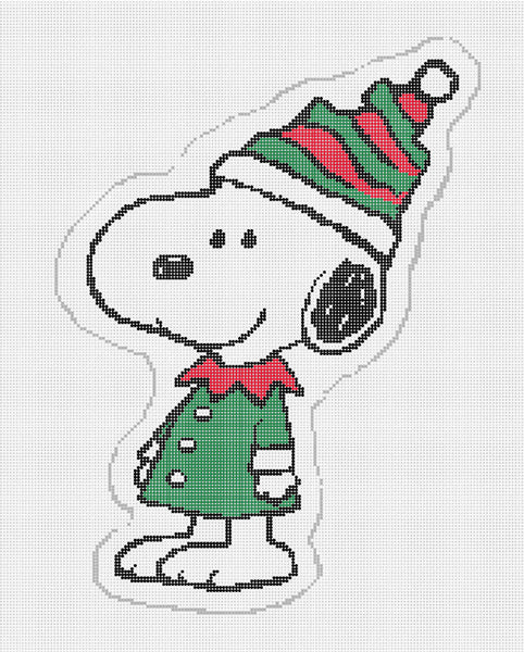 Snoopy Elf Shaped Pillow