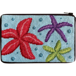 Stitch and Zip Starfish Cosmetic Purse/Case