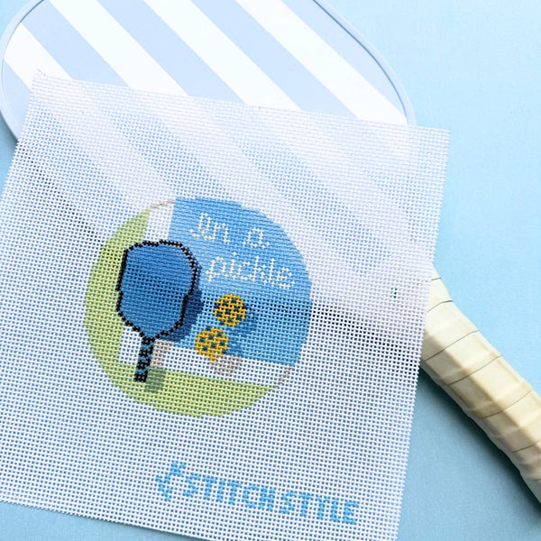 In a Pickle — Stitch Style Needlepoint