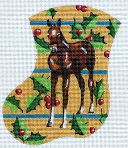 Colt and Holly Mini Stocking