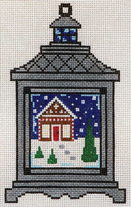 Lantern-Gingerbread House