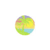 Palm Beach Scene Key Fob Insert