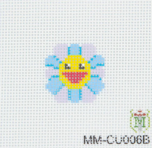 Happy Blue Flower