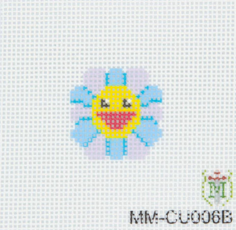 Happy Blue Flower