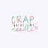 Crap Where is My Needle? Sticker