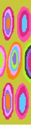 Colorful Ovals Tote Strap