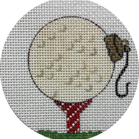 Golf Ball and Tee Ornament