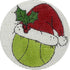 Tennis ball with Santa Hat