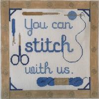 You Can stitch with Us