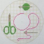 Stitchers Monogram Pink