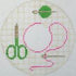 Stitchers Monogram Pink